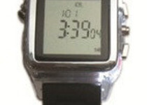 Персональный алкотестер часы AAT 188-LC с LCD дисплеем,термометром и памятью