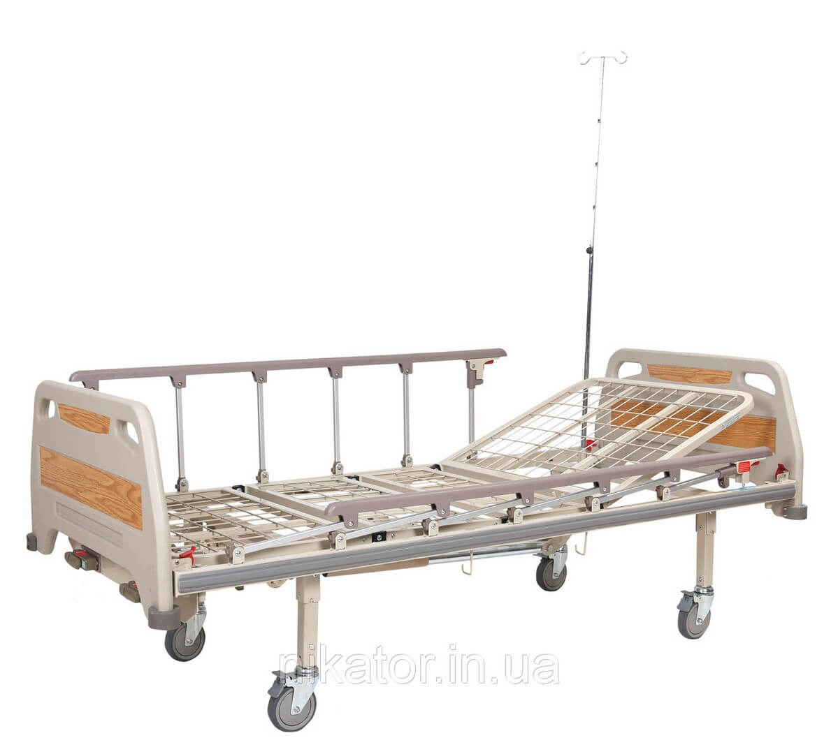 Кровать медицинская механическая, 4 секции